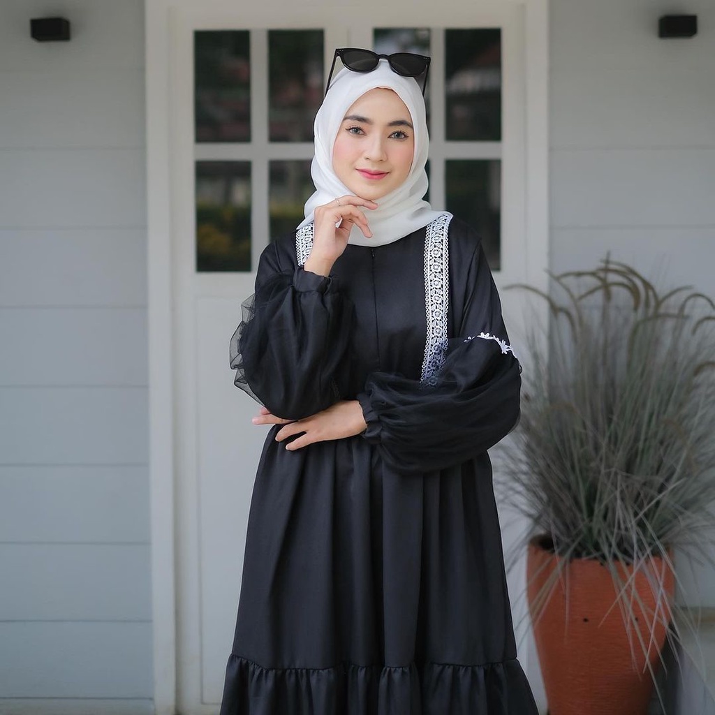 HAYLA DRESS - DRESS CASUAL WANITA