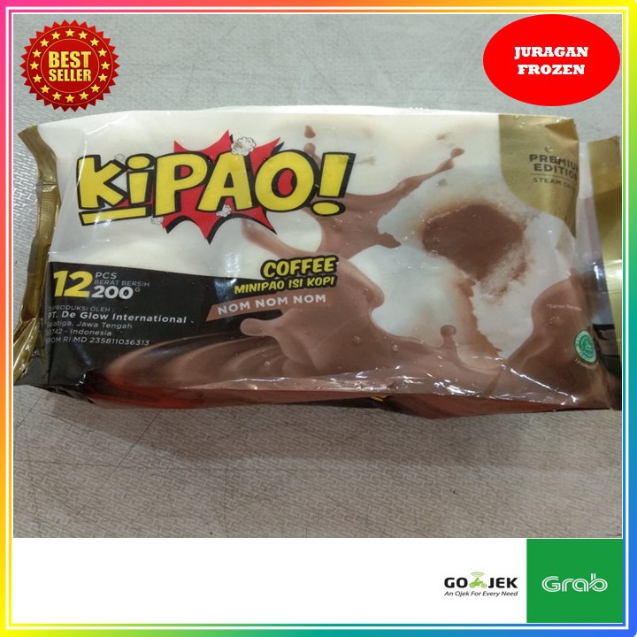 

KIPAO COFFEE 12s / MINIPAO / BAKPAO / ROTI / SNACK / MAKANAN / FROZEN FOOD