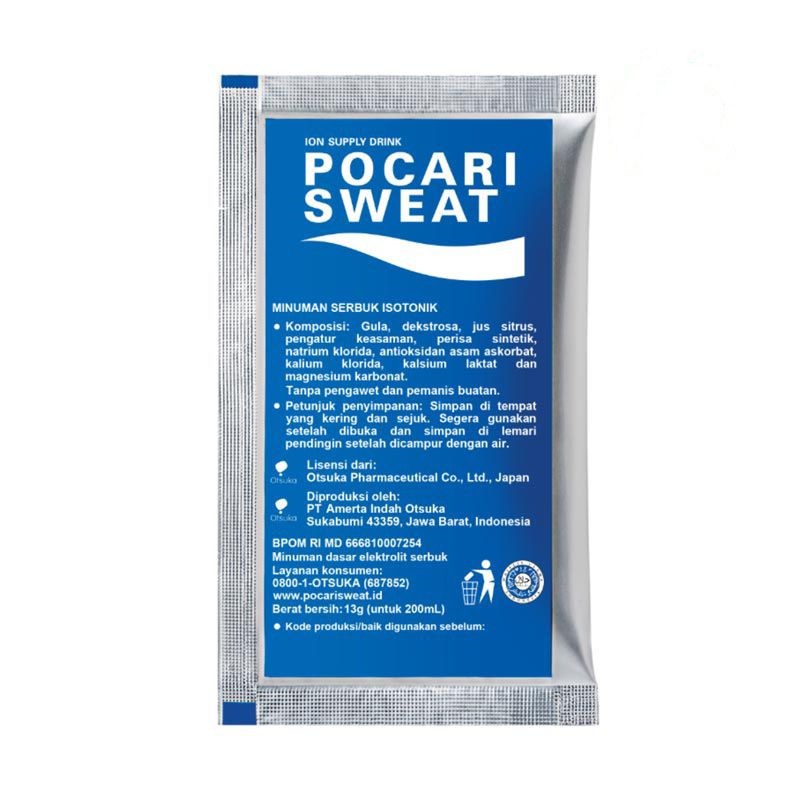 

Pocari Sweat Sachet Kemasan Praktis 13 gram