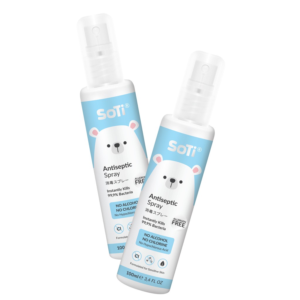 

SOTI® Antiseptic Spray Duo Protect 100ml 2pcs