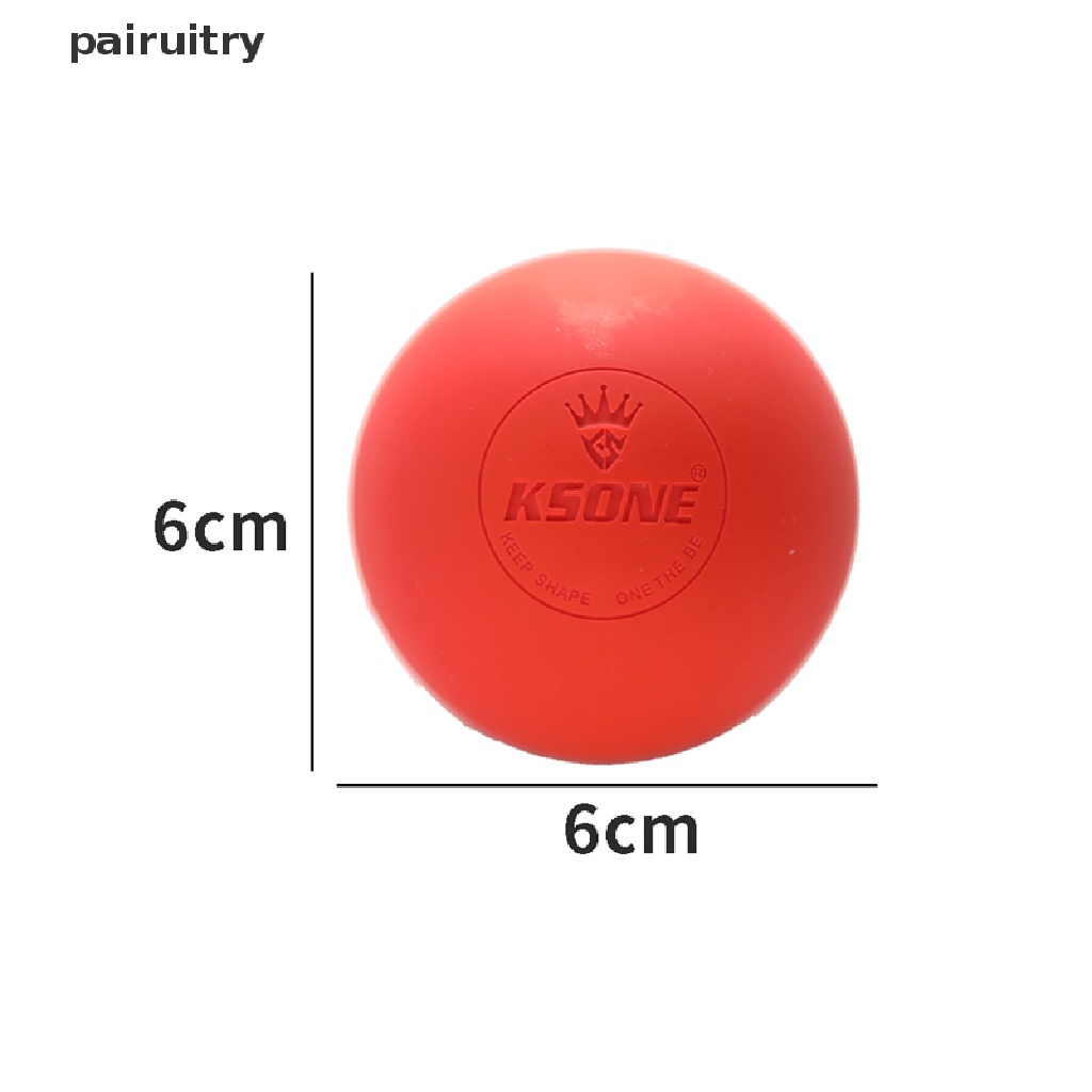 Bola Lacrosse Pijat Ukuran 6cm Untuk Relaksasi Otot Yoga