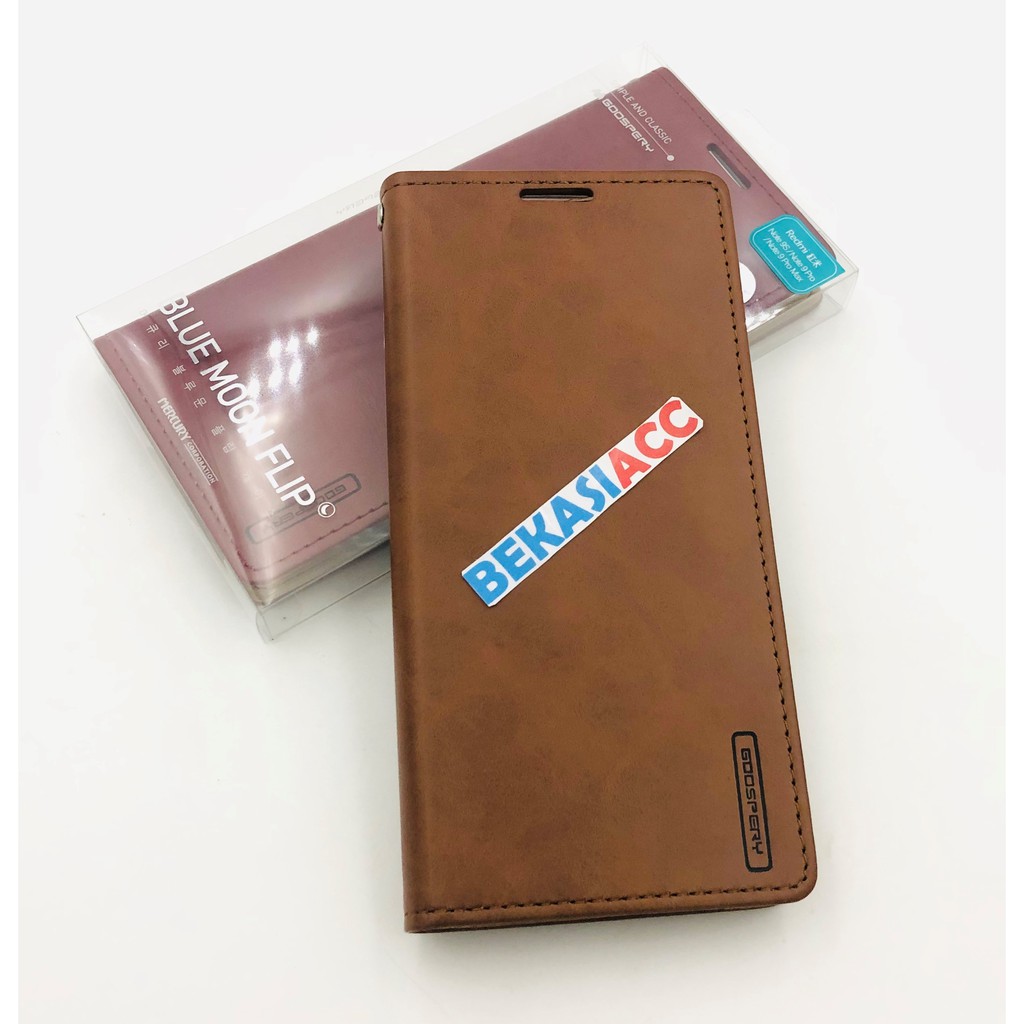 SARUNG FLIP CASE XIAOMI REDMI NOTE 9 PRO - BLUEMOON FLIP COVER REDMI NOTE 9 PRO