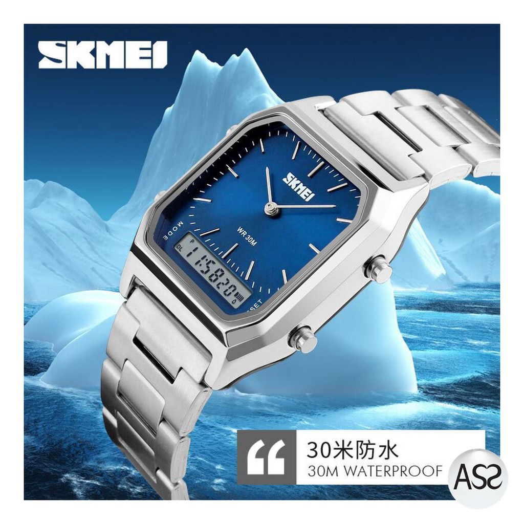 ASS Shop - SKMEI Jam Tangan Premium Digital Analog Pria - DG1220