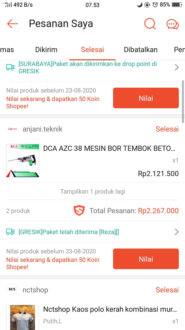 Dca Azg 15 Mesin Bobok Beton Pahat Jack Demolition Percussion Hammer Sds Hex 30 Mm 30mm Azg15