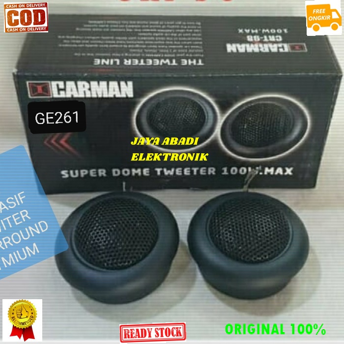 G261 ORIGINAL NEODYNIUM PIEZO SPEAKER SUPER COBRA SPIKER SPEKER TWEETER TWITER PIEZOO PASIF SPK MINI