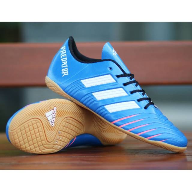 Sepatu Futsal Adidas Predator Tango 18+ IN Trace blue TURF