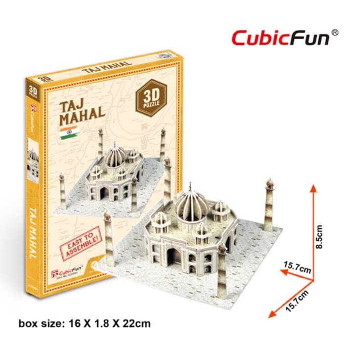 3D Puzzle CubicFun Mini Mainan Anak