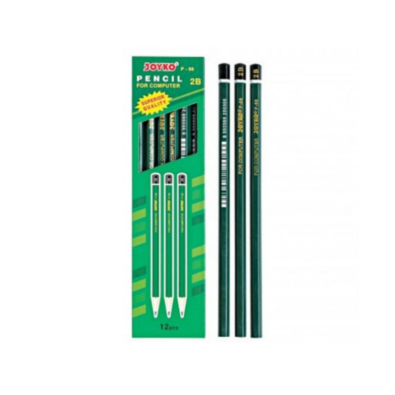 

1 Box Joyko Pensil 2B P-88 Isi 12 Pcs