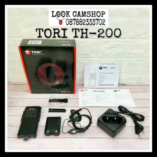 HT HANDY TALKIE HANDY TALK TORI TORIPHONE TH-200 TH200 TH 200