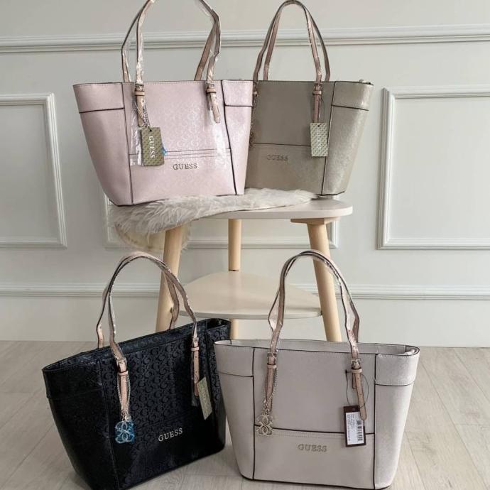 Guess Delaney Tote Bag Hologram - Original Quality - Tas Guess Origina