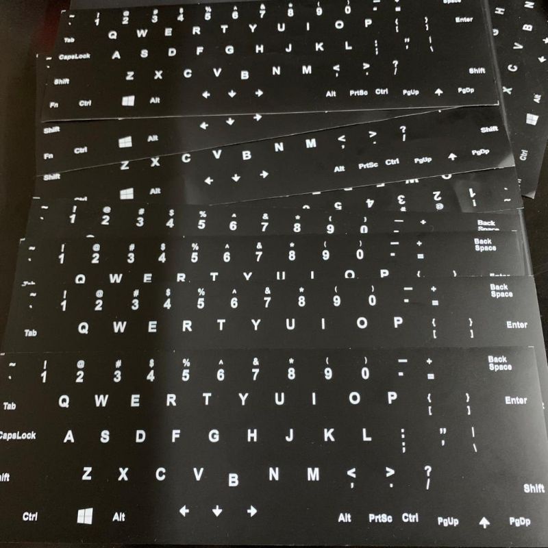 Stiker Keyboard Layout US Termurah Cocok Semua tipe