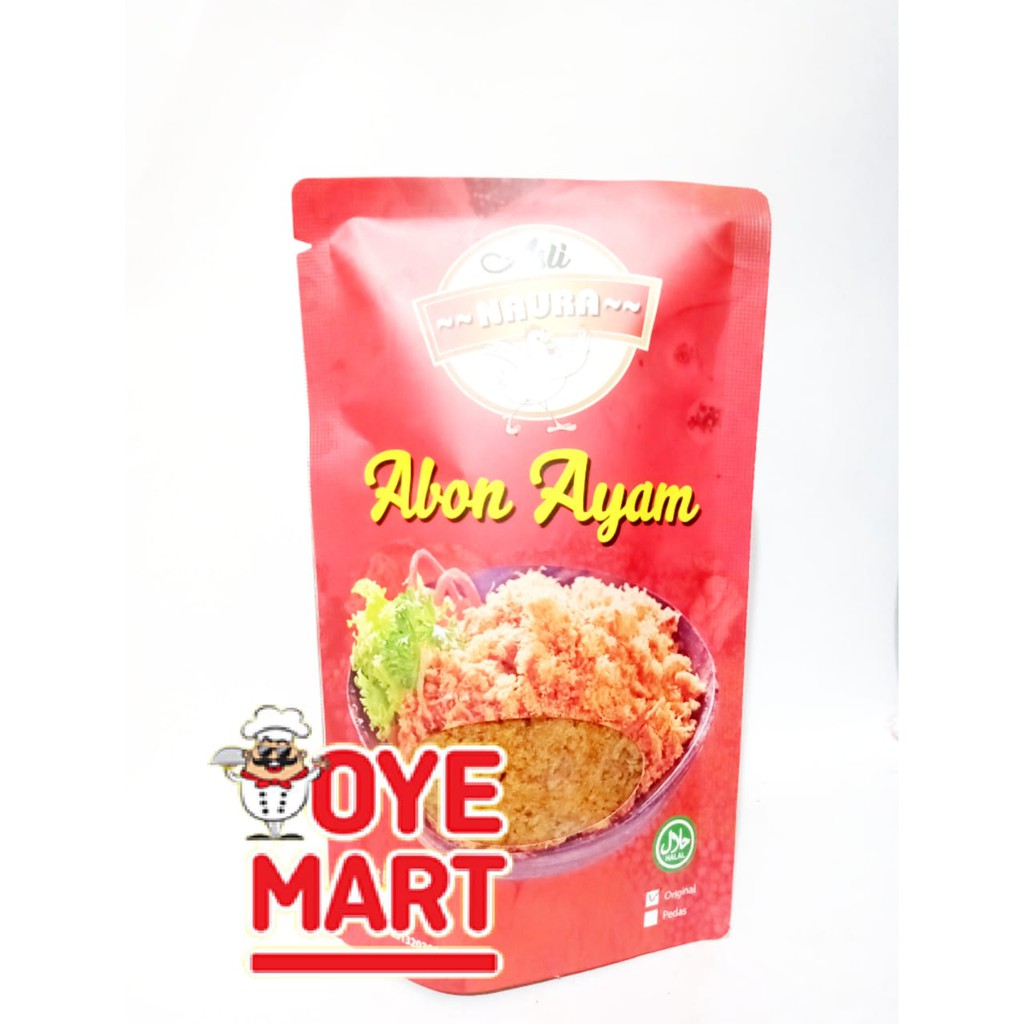 ABON AYAM NAURA ORIGINAL 100GR