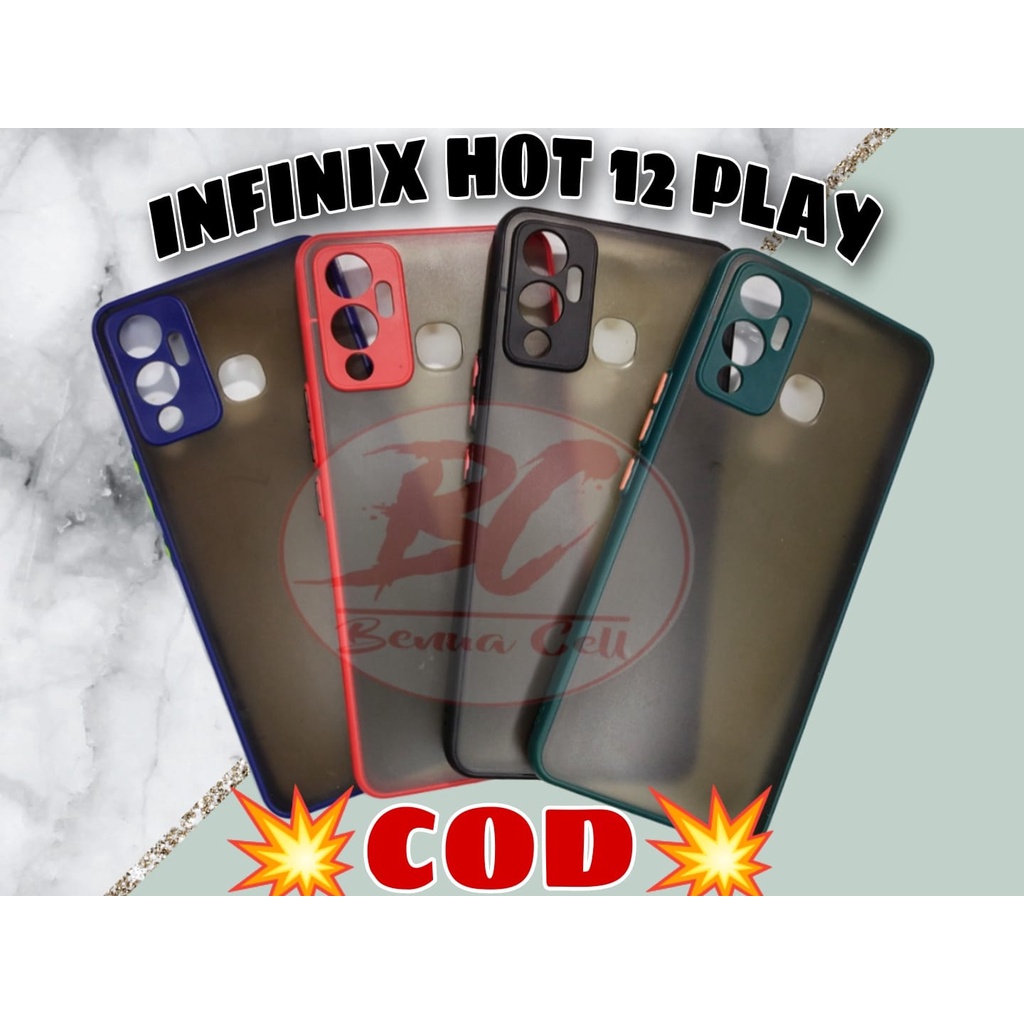 INFINIX HOT 12, HOT 12I, HOT 12 PLAY CASE MATTE CASE DOVE SOFTCASE MY CHOICE INFINIX - BC