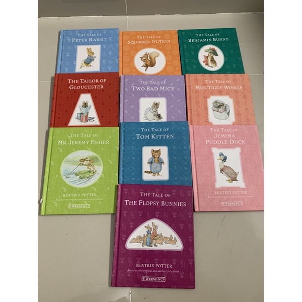 The Peter Rabbit Library preloved 10 buku living book