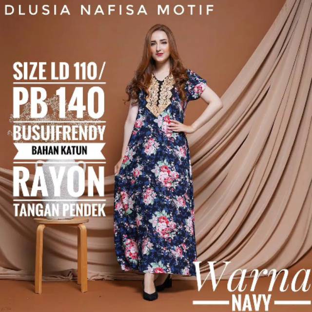 DASTER ARAB DLUSIA NAFISA MOTIF
