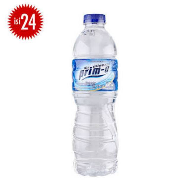 

Prim-a Air Mineral Botol 600 ml - 1 Karton Prima Botol [gosend/grab]