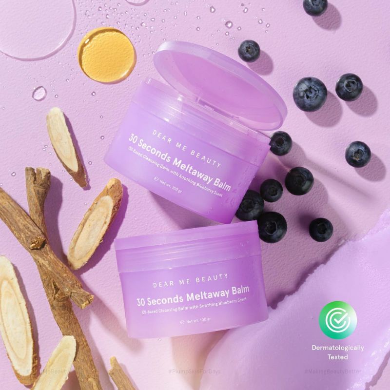 Dear Me Beauty -  30 Seconds Meltaway Cleansing Balm Blueberry