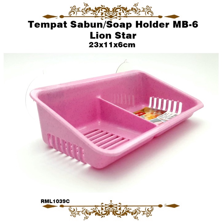 Tempat Sabun/Soap Holder MB-6  Lion Star