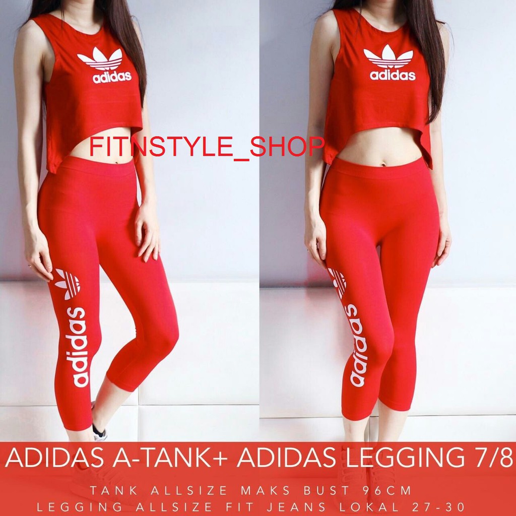 Adidas A-Tank + Adidas Legging 7/8