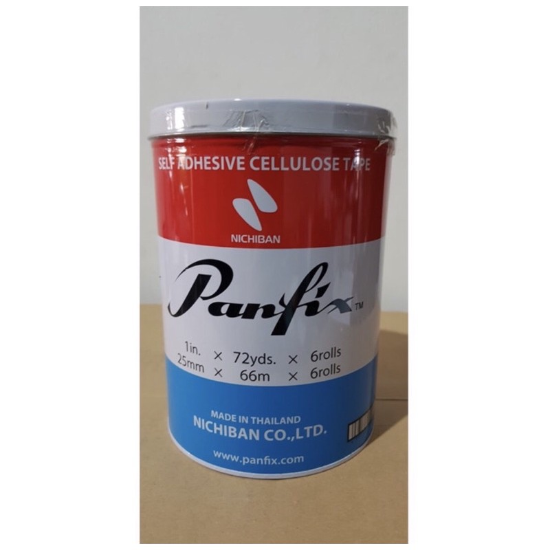 

ISOLASI PANFIX 1 X 72 SELF ADHESIVE CELLULOSE TAPE