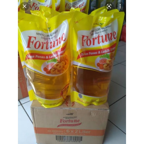 

Minyak goreng fortune 2L reffil