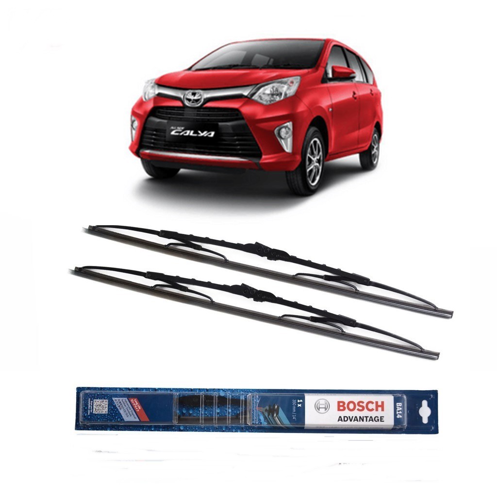 Bosch Wiper Toyota Calya Frame Besi - 2 buah/Set 16-22