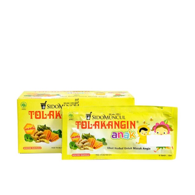 

Tolak Angin Cair Anak Sido Muncul Minuman Herbal 12 sachet