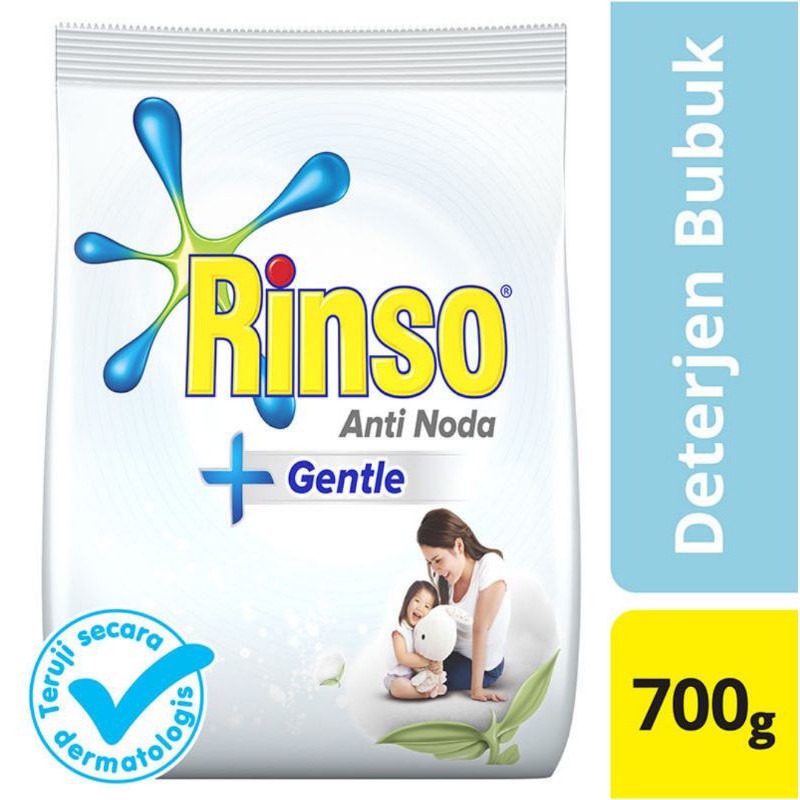 RINSO Gentle Deterjen Bubuk 700g