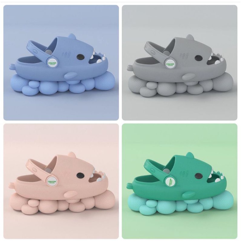 Baby Shark sandal (sandal anak)