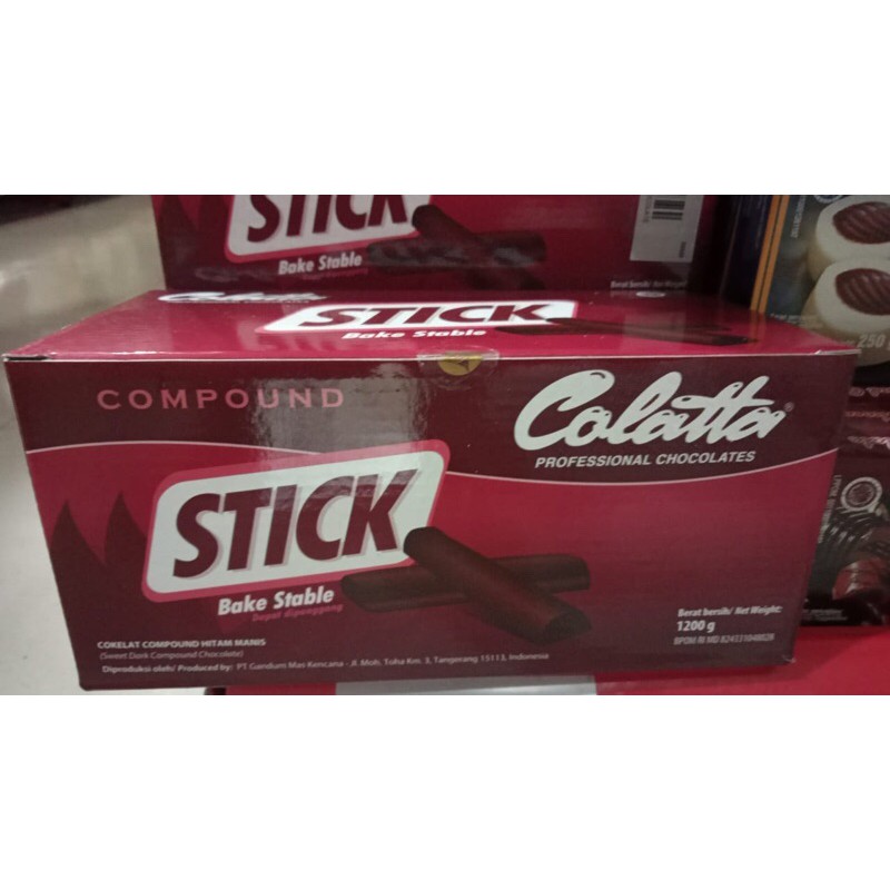 

coklat compound stick elmer cholata chefmate
