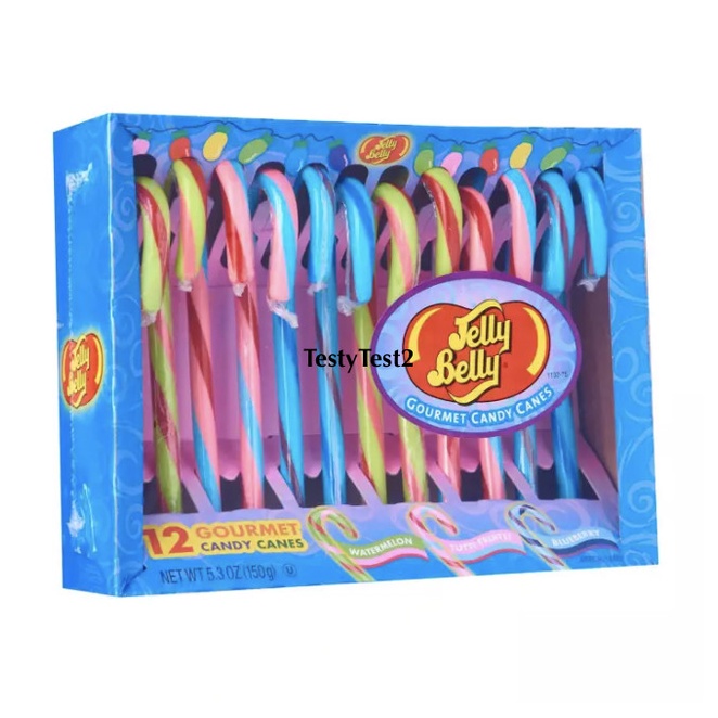 

Spangler Jelly Belly 3 Flavour Gourmet 12S Candy Canes