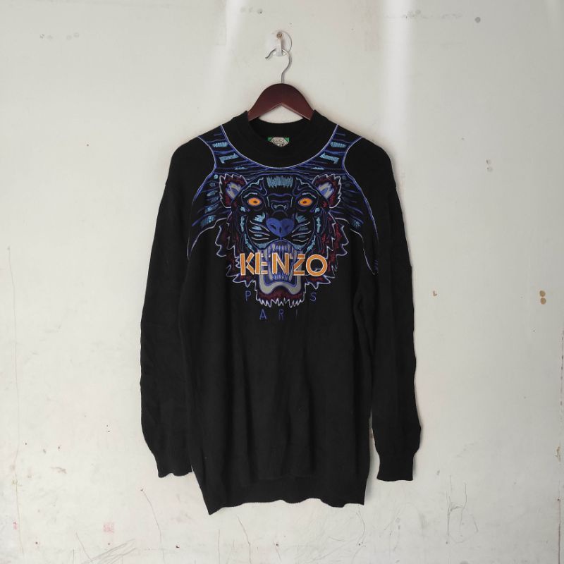 Kenzo Paris jungle knit sweater