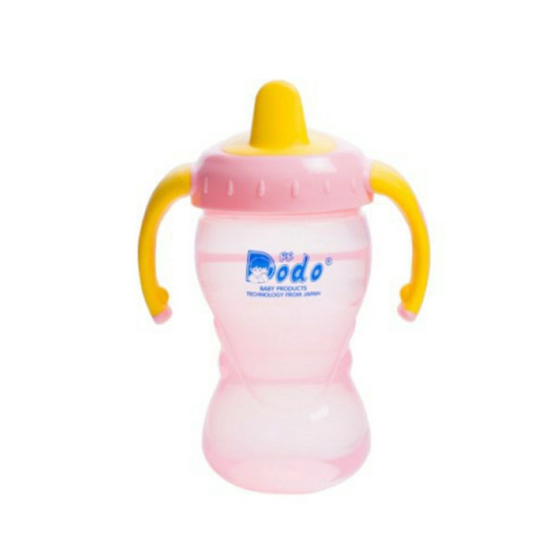 Cangkir Bayi Dodo Baby Cup 300ml Non Spil Anti Tumpah Baby Cup Besar BPA Free