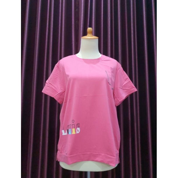 Baju Lengan Pendek Baju Wanita kaos Santai Louise Bahan Kaos Adem