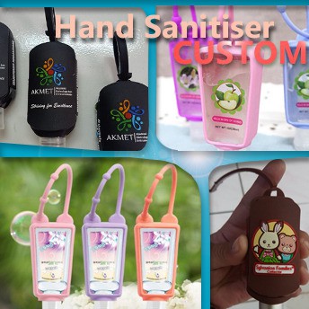 Gantungan Hand Sanitizer / Holder Handsanitizer / Hand Sanitizer Botol 30ml Custom