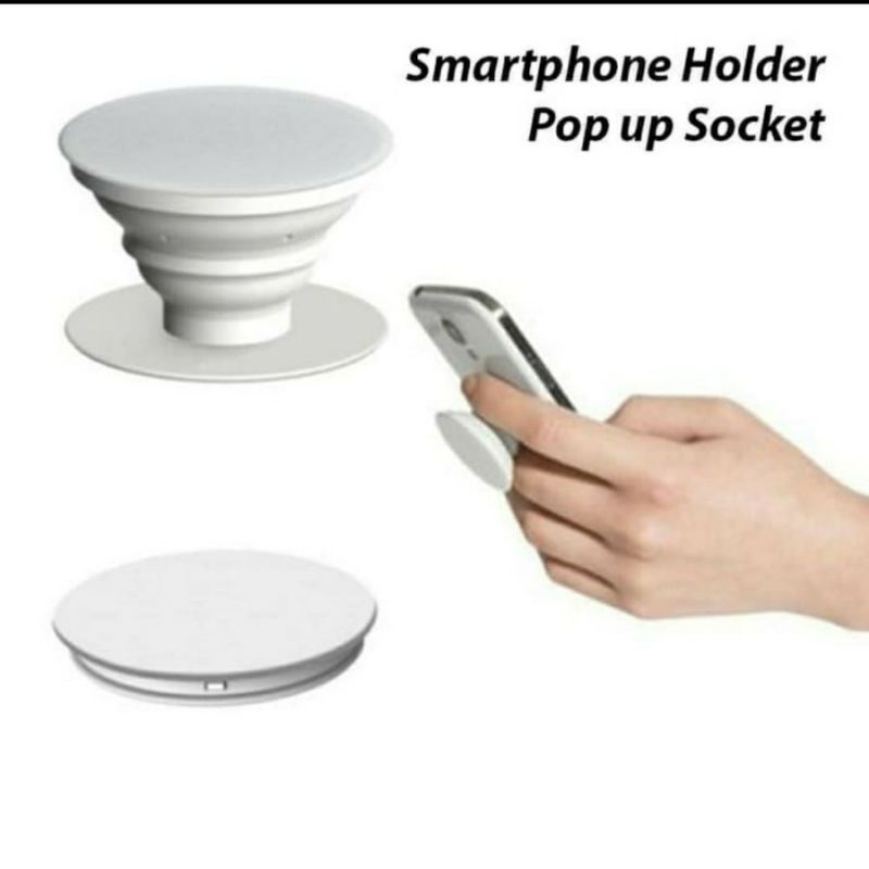 Pop Socket / Grip Pegangan Cantolan Belakang HP / Tablet Polos