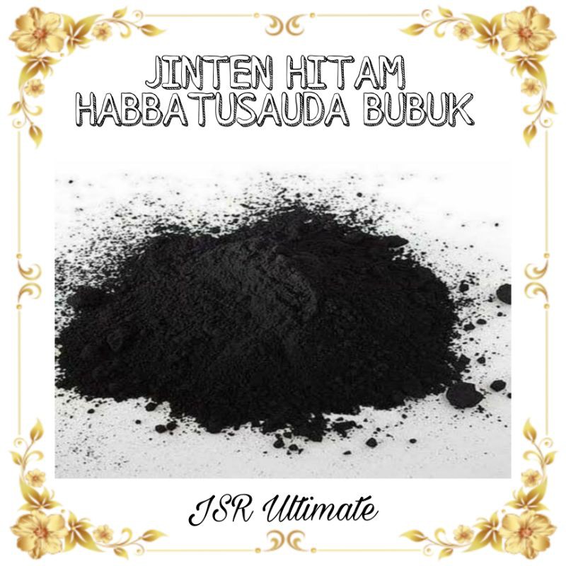 

Jinten hitam / Habbatusauda bubuk Asli kemasan ekonomis