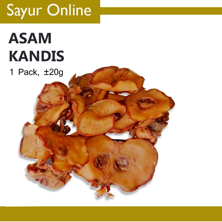 

ASAM KANDIS / ASAM GELUGUR [1 Pack, ±20g]