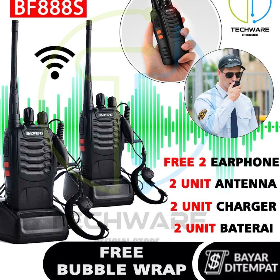 zbSale✲ HT Baofeng BF 888S / Baofeng Handy Talky Radio HT/ Antena Radio HT Baofeng 888S/ Radio HT Wa