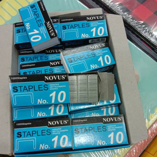 

ISI STEPLES NOVUS NO 10 ISI 20 PCS