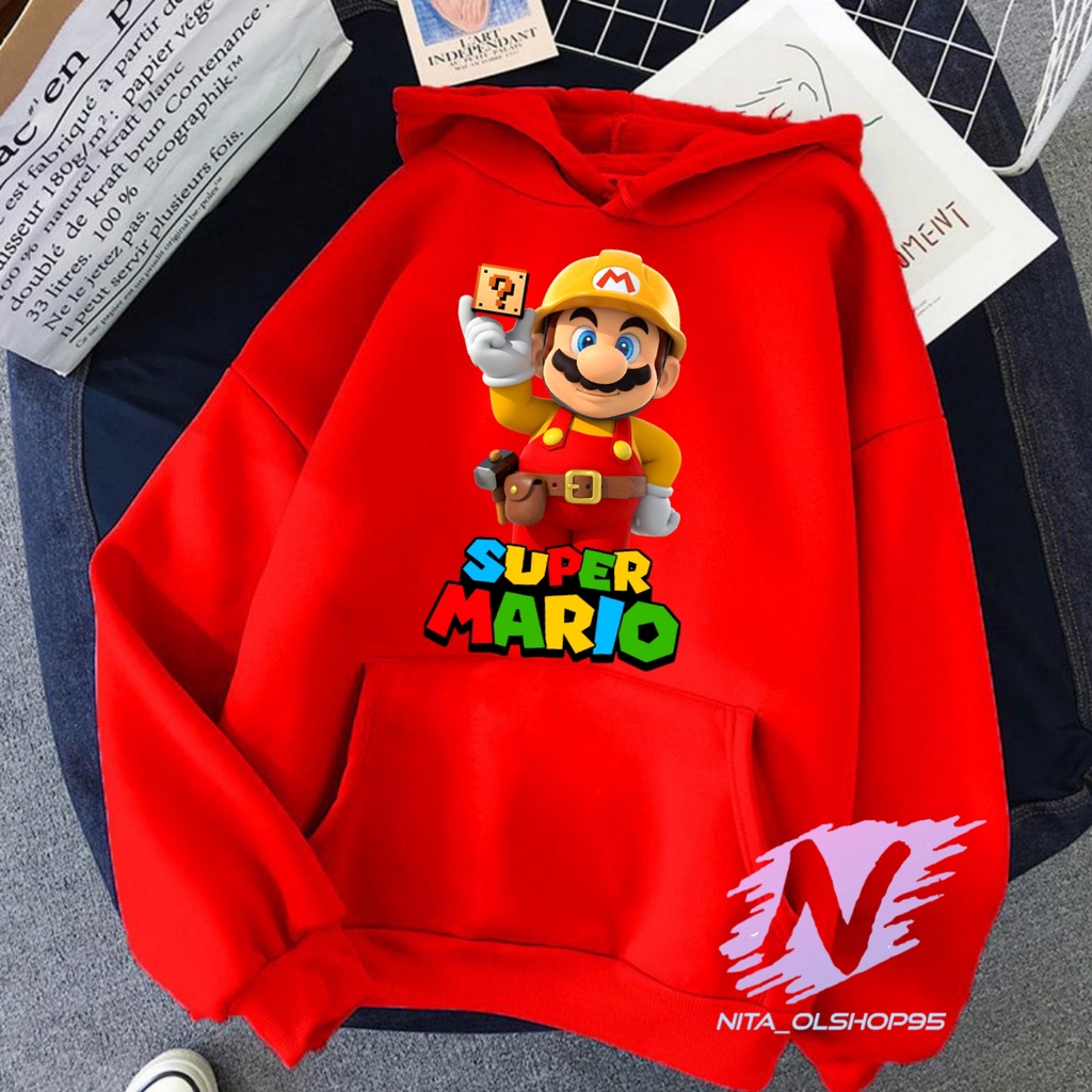 HOODIE ANAK SUPER MARIO