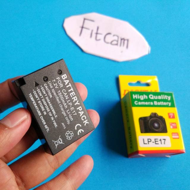 Baterai batre battery kamera canon eos m3 m5 m6 750d 760d 800d 77d