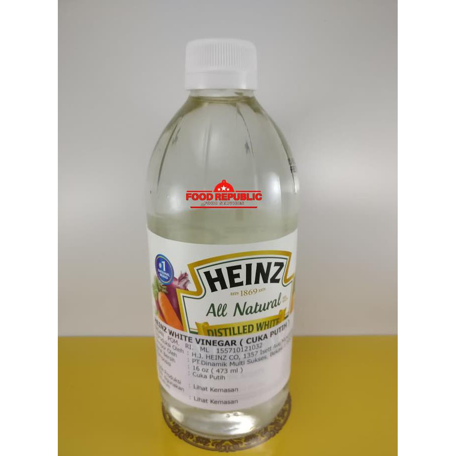 

Mmwir656- Cuka Putih / Distilled White Vinegar Heinz 473 Ml 626F