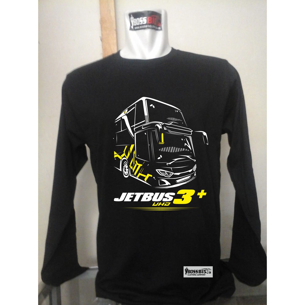 kaos jetbus3+ uhd lengan panjang
