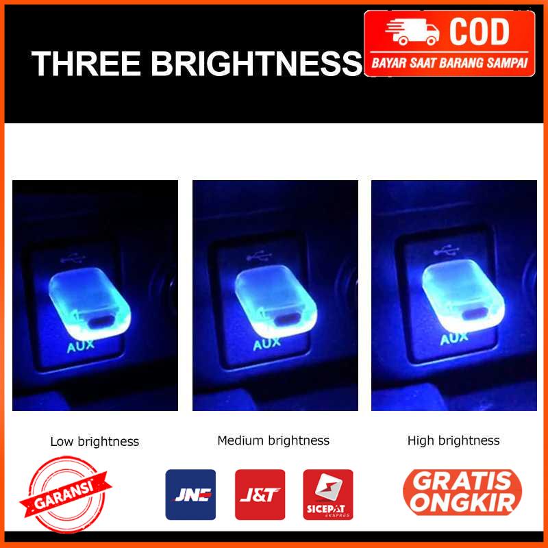 Lampu LED RGB Mini USB Car Light Interior Mood Light IS505