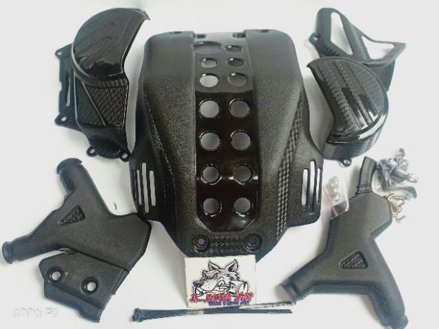 Cover Pelindung Mesin Block Rangka CRF150 L KLX D-Tracker Tutup Engine Cover Block Rangka CRF 150 L