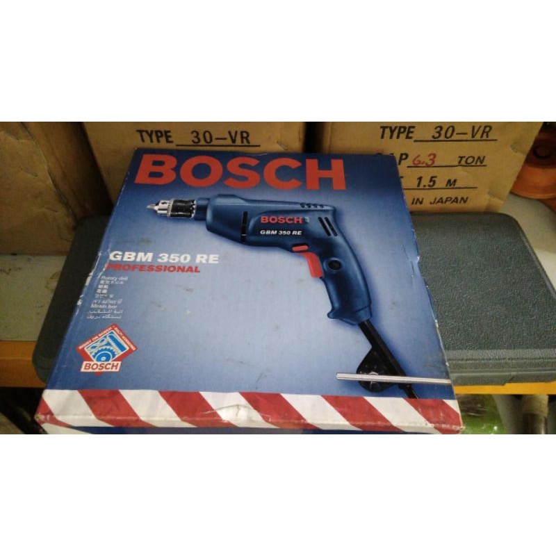 Bosch bor listrik mesin Bor bolak balik gbm 350 Re