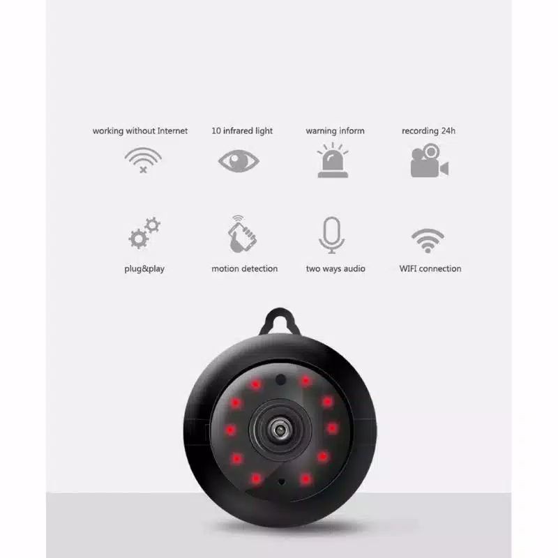 IP MINI CAMERA WIFI SMART NEW CAM V380 A1 CCTV