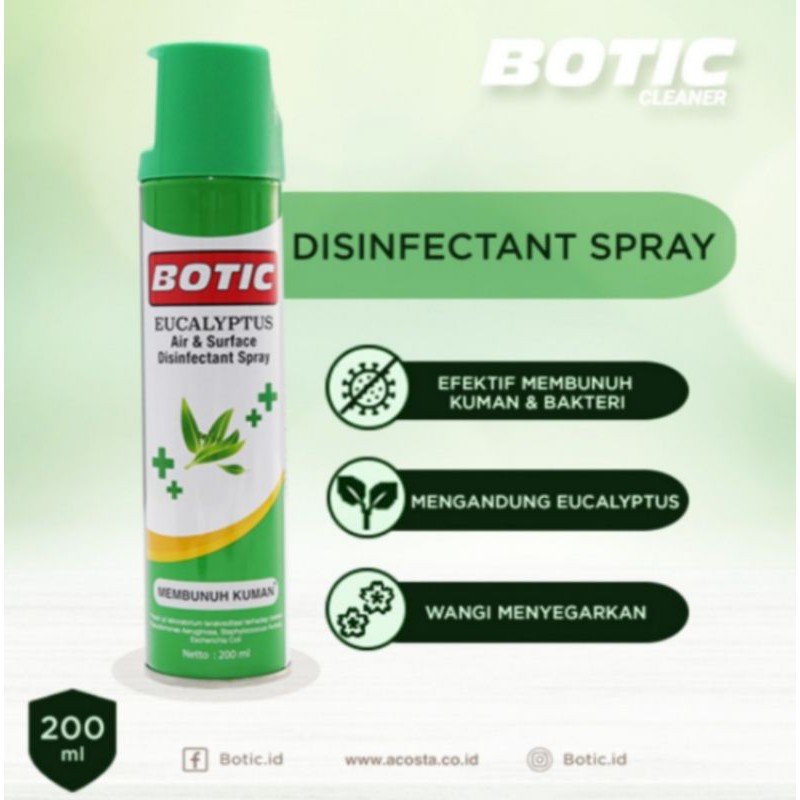 Botic Disinfectant Spray 200ml