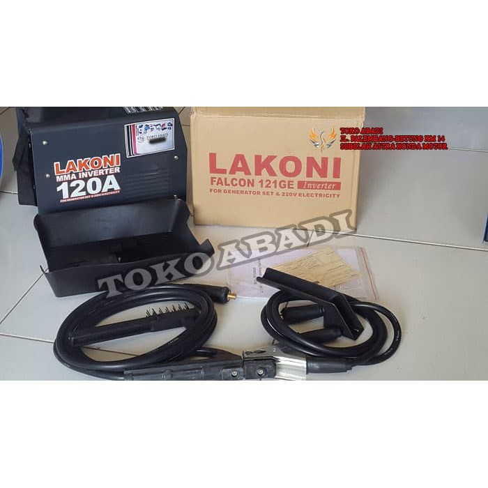 Mesin Las Lakoni Falcon 121GE 900watt bisa pakai listrik genset